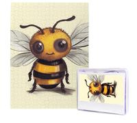 Puzzle per adulti 500 pezzi Puzzle in legno arte moderna ape carina puzzle sfidante puzzle immagine personalizzata puzzle foto personalizzato per regalo famiglia
