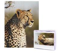 Puzzle per adulti, 500 pezzi, puzzle in legno, arte moderna, leopardo selvatico, sfidante, puzzle, immagine personalizzata, foto personalizzata, regalo famiglia