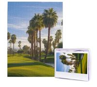 Puzzle per adulti 500 pezzi Puzzle in legno arte moderna Palma Campo da golf Puzzle sfidanti Puzzle con immagini personalizzate Puzzle fotografico personalizzato per regalo Famiglia