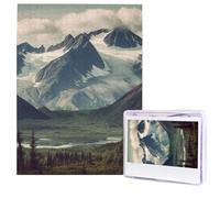 Puzzle per adulti 500 pezzi Puzzle in legno Arte moderna Puzzle Alaska Montagne impegnative Puzzle con immagini personalizzate Puzzle fotografico personalizzato per regalo famiglia