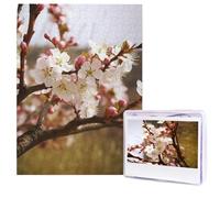 Puzzle per adulti 500 pezzi Puzzle in legno arte moderna Puzzle di prugna fiore sfidante Puzzle con immagine personalizzata Puzzle fotografico personalizzato per regalo famiglia