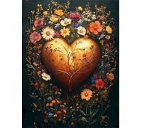 Puzzle per Adulti 60 Pezzi, impossibile puzzle 60 pezzi Pianta l'amore, DIY Puzzles Colorato, Idea Regalo per Lei o Lui, Divertimento puzzles Adulti