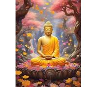 Puzzle per Adulti 700 Pezzi, impossibile puzzle 700 pezzi Foglie di statua di loto, DIY Puzzles Colorato, Idea Regalo per Lei o Lui, Divertimento puzzles Adulti