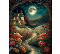 Puzzle per Adulti,75x50 cm,1200 pezzi puzzle per adulti bambini, Regalo Puzzles, Collezione Educativo Creativo puzzles Cottage panoramico da favola