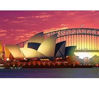Puzzle per Adulti,87x57 cm,1500 pezzi puzzle per adulti bambini, Regalo Puzzles, Collezione Educativo Creativo puzzles Teatro dell'Opera di Sydney