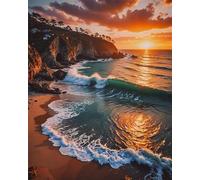 Puzzle per Adulti,87x57 cm,1500 pezzi puzzle per adulti bambini, Regalo Puzzles, Collezione Educativo Creativo puzzles Tramonto sul mare