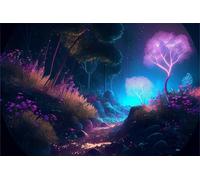 Puzzle per Adulti,87x57 cm,1500 pezzi puzzle per adulti bambini, Regalo Puzzles, Collezione Educativo Creativo puzzles Paesaggio di boschi fantasy