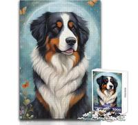 Puzzle per adulti a forma di cane, 1000 pezzi, gioco di apprendimento, sfida mentale, sorpresa premurosa per le celebrazioni, dimensioni 50x75cm