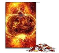 Puzzle per adulti a forma di zucca pazza 1000 pezzi in legno per adulti e bambini dai 12 anni in su giocattolo educativo 1000 pezzi (75x50 cm).