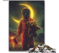 Puzzle per adulti a tema film horror, 2000 pezzi, difficile, educativo, antistress, ideale come regalo per tutta la famiglia (70x100cm)