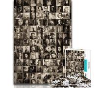 Puzzle per adulti, adolescenti, puzzle, mondo degli attori, collage, giochi educativi, decorazioni per la casa, regali di compleanno, decorazioni murali (38x26cm)