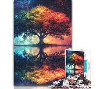 Puzzle per adulti Albero della vita 1000 pezzi Puzzle per adulti e ragazzi, regali per amici e familiari per età 14 50x75cm