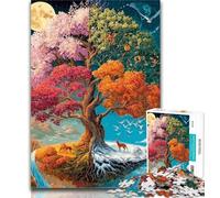 Puzzle per adulti Albero della vita Puzzle 1000 pezzi per adolescenti Regali, allena il tuo cervello e le tue mani Regalo di compleanno, regali 50x75cm