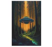 Puzzle Per Adulti Alien Spaceship 1000 Pezzi Puzzles Giochi Giocattoli Educativi Per Bambini 12+ E Adulti 78×53cm
