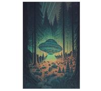 Puzzle Per Adulti Alien Spaceship 1000 Pezzi Puzzles Giochi Giocattoli Educativi Per Bambini 12+ E Adulti 78×53cm