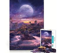 Puzzle per adulti "Alla ricerca della pace", 1000 pezzi, gioco per allenare la mente, rilassante, da assemblare, regalo artistico (50x75cm)