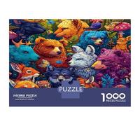Puzzle Per Adulti, Animal World, Rilassamento E Intelligence, Various Animals, Regalo Adulti, Per Adulti E Bambini Da 12 Anni 70x50cm/1000pcs
