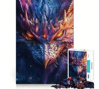 Puzzle per adulti "Antica Fenice" da 1000 pezzi,gioco di potenziamento cognitivo,design a incastro preciso,regalo di compleanno,rompicapo (50x75cm)