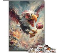 Puzzle per adulti Aquila che mangia lecca-lecca, 1000 pezzi, modello da assemblare, ideale come regalo per tutta la famiglia, adatto per bambini di età compresa tra 14 e 50 anni (50x75cm)