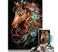 Puzzle per adulti Art Horse Puzzle per adulti 1000 pezzi Gioco difficile e stimolante per tutti per donne, regali per uomini 50x75cm