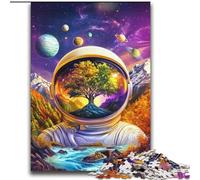 Puzzle per adulti "Astronaut Mountains" 2000 pezzi, modelli da assemblare, ideali come regalo per tutta la famiglia, adatti per bambini di età compresa tra 14 e 70 anni (70x100cm)