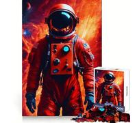 Puzzle per adulti "Astronaut Supernova" da 1000 pezzi, stimolante per la memoria, rilassante, con taglio preciso, un regalo perfetto (38x52cm)