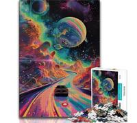 Puzzle per adulti Auto sportive tra le nuvole Puzzle da 1000 pezzi per adolescenti Regali per gioco educativo Sfida Giocattolo Collezione di artisti Belle arti (26x38cm)