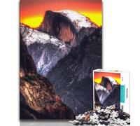 Puzzle per adulti bellissimi puzzle di fiume di montagna per adolescenti gioco per famiglie antistress sfida difficile regali di Babbo Natale segreto (50x75cm)