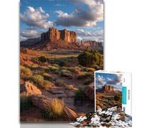 Puzzle per adulti Bellissimo fiume di montagna Puzzle da 1000 pezzi per adulti Regali, gioco stimolante e gioco in famiglia Regali di Babbo Natale segreto 50x75cm