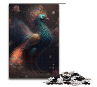 Puzzle per adulti, bellissimo pavone, puzzle da 1000 pezzi in legno per adulti e bambini dai 12 anni in su, giocattolo educativo, 1000 pezzi