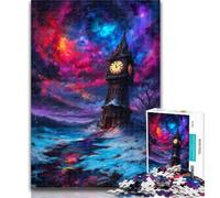 Puzzle per adulti Big Ben of The Universe Puzzle per adulti 1000 pezzi, attività divertente per la casa, giocattoli per i giorni di pioggia, regali di compleanno 26x38cm