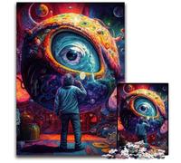 Puzzle per adulti Big Eyes, 1000 pezzi, in cartone, rompicapo per adolescenti, regalo perfetto per le feste, 26X38CM/10,23x14,96 pollici.