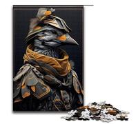 Puzzle per adulti Birdman Portrait 1000 pezzi in legno per bambini dai 14 anni in su decorazione per la casa (75x50 cm)