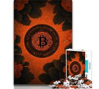 Puzzle per adulti Bitcoin da 1000 pezzi puzzle per adulti e adolescenti giocattoli giochi educativi decorazioni per la casa e regali unici antistress (50x75cm)