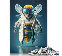 Puzzle per adulti Buzzing Genius Lab Bee da 520 pezzi, divertenti rompicapo per bambini dai 12 anni in su, 520 pezzi (52x38 cm)