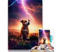 Puzzle per adulti Cane carino su Marte Puzzle da 1000 pezzi per adolescenti, giochi educativi Decorazione per la casa Offerta come regalo per tutta la famiglia (50x75cm)