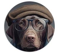 Puzzle per adulti "Cane Hipster in Vestiti", 1000 pezzi, puzzle impegnativi per famiglie, perfetti per compleanni e feste (67,5x67,5cm)