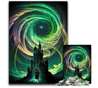 Puzzle per adulti "Castello dell'Antico Cosmo", 1000 pezzi, decorazione artistica fai da te, regalo di compleanno perfetto, 50x75CM/19,68x29,52 pollici