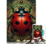 Puzzle per adulti Coccinella a sette macchie Puzzle da 1000 pezzi per adulti, gioco per famiglie, regali di compleanno Sfida alta difficoltà 26x38cm