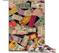 Puzzle per adulti "Collage di Parigi" da 1000 pezzi, attività divertenti per la famiglia a casa, regalo di compleanno, regali da viaggio (50x75cm)