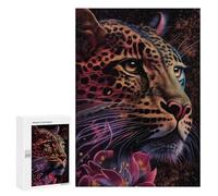 Puzzle per adulti Colorful Cheetah Animal Puzzle: Gioco Manuale Divertente E Umoristico, Regalo di compleanno, Regali, 300 pz