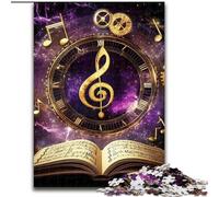 Puzzle per adulti con 1000 note nel libro, adatti a persone dai 14 anni in su, giochi educativi, regali di Babbo Natale segreto (dimensioni 50x75cm)