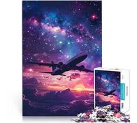 Puzzle per adulti con 1000 nuvole di aereo compito di pensiero per 26 x 38 cm, decorazione per la casa unica e regali adatto per adolescenti dai 14 anni in su