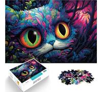 Puzzle per adulti con 1000 pezzi Alice Cat puzzle impossibile 26 x 38 cm, divertente per la casa, regalo di compleanno, regalo di viaggio per adolescenti dai 14 anni in su