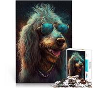 Puzzle per adulti con 1000 pezzi Art Dogs Impossible Puzzle ogni pezzo è unico - sofisticato gioco di famiglia divertente adatto per ragazzi dai 14 anni in su, 26 x 38 cm
