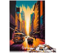 Puzzle per adulti con 1000 pezzi Artsy Budapest per alleviare lo stress per le vacanze a casa, passatempo per adolescenti dai 14 anni in su, 26 x 38 cm