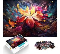 Puzzle per adulti con 1000 pezzi Bellissimi fiori - una sfida educativa tutta la famiglia 26 x 38 cm