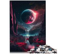 Puzzle per adulti con 1000 pezzi "Blood Moon Rising" impossibile puzzle 50 x 70 cm sofisticato da completare ma divertente e divertente adolescente dai 14 anni in su