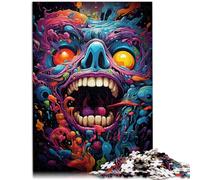 Puzzle per adulti con 1000 pezzi colorati demoni fantasy puzzle 26 x 38 cm per alleviare lo stress sfida difficile per adolescenti dai 14 anni in su