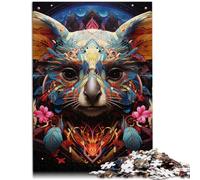 Puzzle per adulti con 1000 pezzi di coala d'arte compito di pensiero per l'intelligenza del cervello giocattolo avvincente per adolescenti dai 14 anni in su, 26 x 38 cm